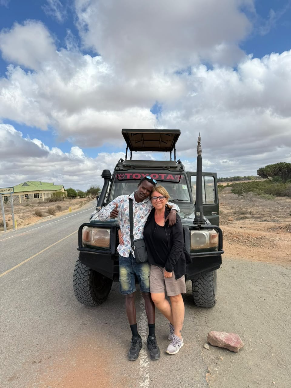 Fauna nella savana del Kenya del sud